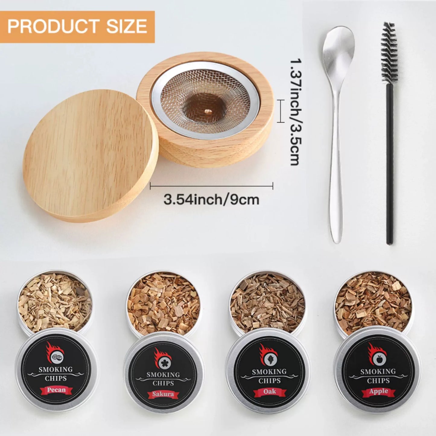 Wooden Smoker Cocktail Smoker Kit