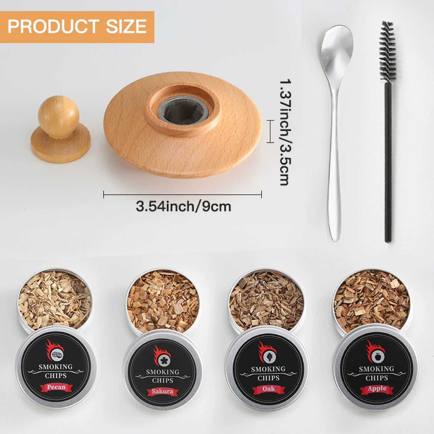 Wooden Smoker Cocktail Smoker Kit